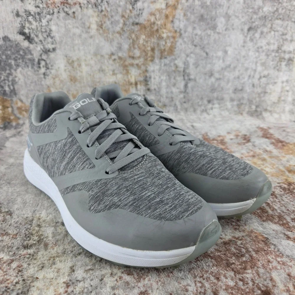 Skechers Go Golf Max Spikeless Golf Shoes Womens 7.5 Gray Ultra Flight Comfort‎